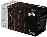 ENTAC LED Christmas pendant 1.5 m × 1.5 m, outdoor, warm light, 150 LEDs - Light Chain