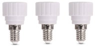 Entac Žárovkový adaptér - E14 na GU10, 3 ks - Adapter