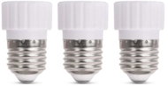Entac Žárovkový adaptér - E27 na GU10, 3 ks - Adapter