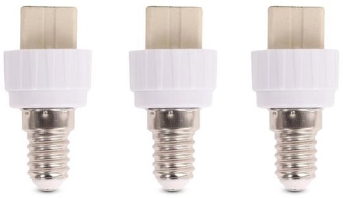 Entac Bulb Adapter - E14 to G9, 3 pcs - Adapter - Main image