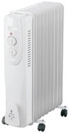 Entac Oil radiator, 3 power levels, max 2000 W, thermostat, 9 fins, castors - Oil Radiator