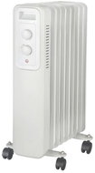 Entac Oil radiator, 3 power levels, max 2000 W, thermostat, 9 fins, on castors - Oil Radiator