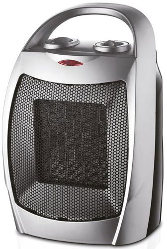 Entac Portable direct heater, PTC heater with fan, 2 heating power levels, max 1500 W - Air Heater - Main image