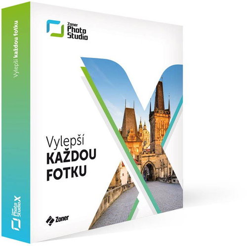 Zoner Photo Studio X SK for 1 year for household (electronic license) - Graphics Software - Main image