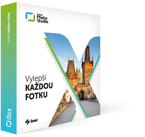 Zoner Photo Studio X 1 for User for 1 Year (Electronic License) - Graphics Software - Main image