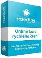 Rozečti.se - online výučba rýchleho čítania pre firmy (5 užívateľov) - Elektronická licencia