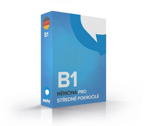 Online výuka němčiny pro středně pokročilé B1 na 1 rok - Electronic License - Main image