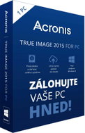  Acronis True Image 2015 for 1 PC ESD CZ  - Electronic License