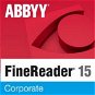 ABBYY FineReader 15 Corporate (elektronická licencia) - Kancelársky softvér