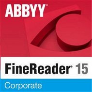 ABBYY FineReader 15 Corporate EDU (elektronická licencia) - Kancelársky softvér