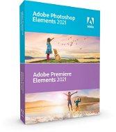 Adobe Photoshop Elements + Premiere Elements 2021 WIN CZ (elektronikus licenc) - Grafikai szoftver