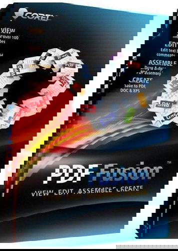 Corel PDF Fusion 1 License, Win, EN (elektronická licence) - Kancelářský software - Hlavní obrázek