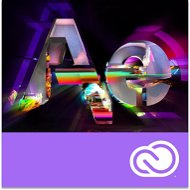 Adobe After Effects Creative Cloud MP team ENG Commercial (1 Month) (Electronic License) - Graphics Software