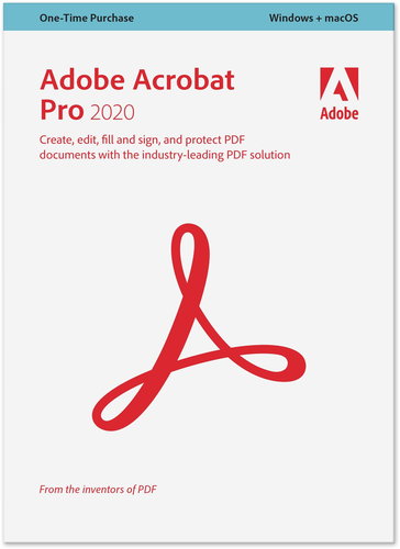 Acrobat Professional 2020 MP CZ (Electronic License) - Office Software - Main image