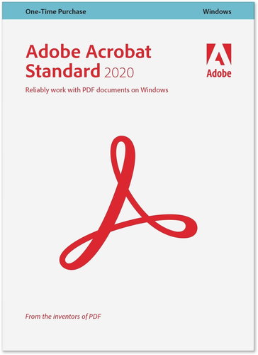 Adobe Acrobat Standard 2020, Win, EN (elektronikus licenc) - Irodai szoftver - Fő fotó