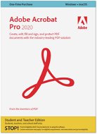 Adobe Acrobat Pro Student & Teacher, WIN/MAC, ENG (BOX) - Office Software