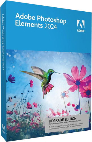 Adobe Photoshop Elements 2024, Win/Mac, EN, upgrade (elektronická licence) - Grafický software - Hlavní obrázek