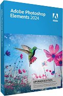 Adobe Photoshop Elements 2024, Win/Mac, EN, frissítés (elektronikus licenc) - Grafikai szoftver
