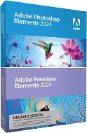 Adobe Photoshop & Premiere Elements 2024, Win/Mac, EN, upgrade (elektronikus licenc) - Grafikai szoftver