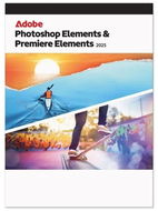 Adobe Photoshop Elements & Premiere Elements 2025, Win/Mac, CZ (elektronikus licenc) 12 hónap - Grafikai szoftver