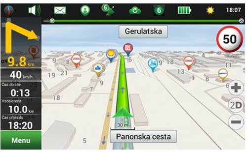 NAVITEL Navigator + Czech Republic, Slovakia (electronic license) - Electronic License - Main image