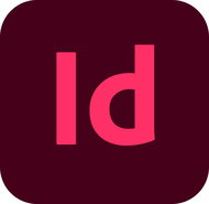 Adobe InDesign for teams with Adobe Stock standard assets, Win/Mac, 12 months - Graphics Software