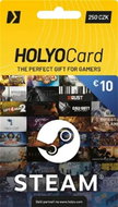 Steam kredit 10 EUR (HolyoCard) - Dárkový poukaz