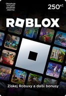 Roblox předplacená karta 250Kč - Dárkový poukaz