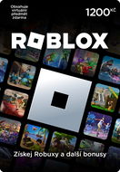 Roblox předplacená karta 1200Kč - Dárkový poukaz