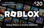 Digitálna darčeková karta Roblox 20 EUR - Darčekový poukaz