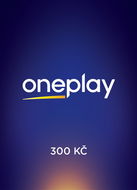 Dárkový poukaz Oneplay předplacená karta 300Kč - Dárkový poukaz