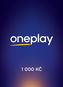 Oneplay předplacená karta 1000Kč - Dárkový poukaz