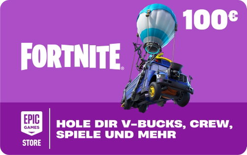 Fortnite Gift Card 100 EUR - Gift Card - Main image