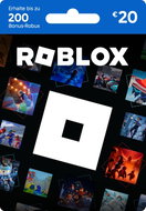 Roblox předplacená karta 20 EUR - Gift Card