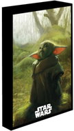 Star Wars Baby Yoda, 30 × 40 cm - LED lighted image - Painting