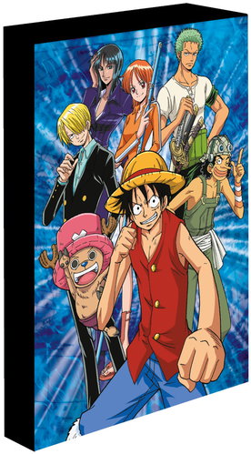 One Piece, 30 × 40 cm - LED illuminated picture - Painting - Main image