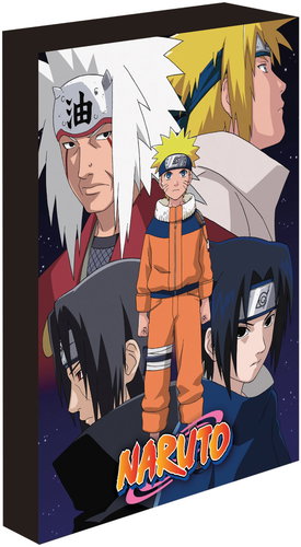 Naruto, 30 × 40 cm - LED illuminated image - Painting - Main image