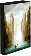 Lord of the Rings - Argonath, 30 × 40 cm - LED lighted image - Painting