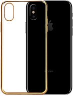 Epico Bright for iPhone X, Gold - Phone Cover