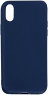 Epico Silk Matt for iPhone X, Blue - Phone Cover