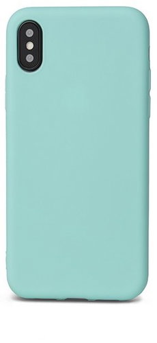 Epico Silk Matt for iPhone X Turquoise - Phone Cover - Main image