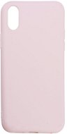 Epico Silk Matt iPhone X készülékhez, rózsaszín - Telefon tok