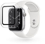 Epico Apple Watch 7 (41mm) edzett üveg tok - átlátszó - Okosóra tok