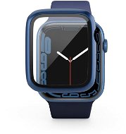 Epico Glass Case Apple Watch 7 (45 mm) - blue metallic - Protective Watch Cover
