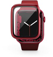 Epico Apple Watch 7 (45 mm) edzett üveg tok - piros - Okosóra tok