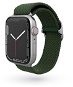 Epico textilný pletený remienok na Apple Watch 38/40/41 mm – olivovozelený - Remienok na hodinky
