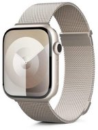 Epico Milanese+ na Apple Watch 42/44/45/49mm hviezdne biely - Remienok na hodinky