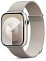Epico Milanese+ na Apple Watch 42/44/45/49mm hviezdne biely - Remienok na hodinky