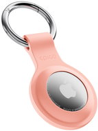 Epico Silicone Case for AirTag (1st-2nd Gen) with Full Back Cover - Pink - AirTag Key Ring