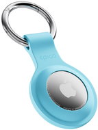 Epico silikonové pouzdro AirTag (1.-2. gen) s plnou zadní stranou - světle modrá - AirTag klíčenka